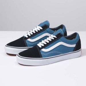 Classic Old School Blue Vans